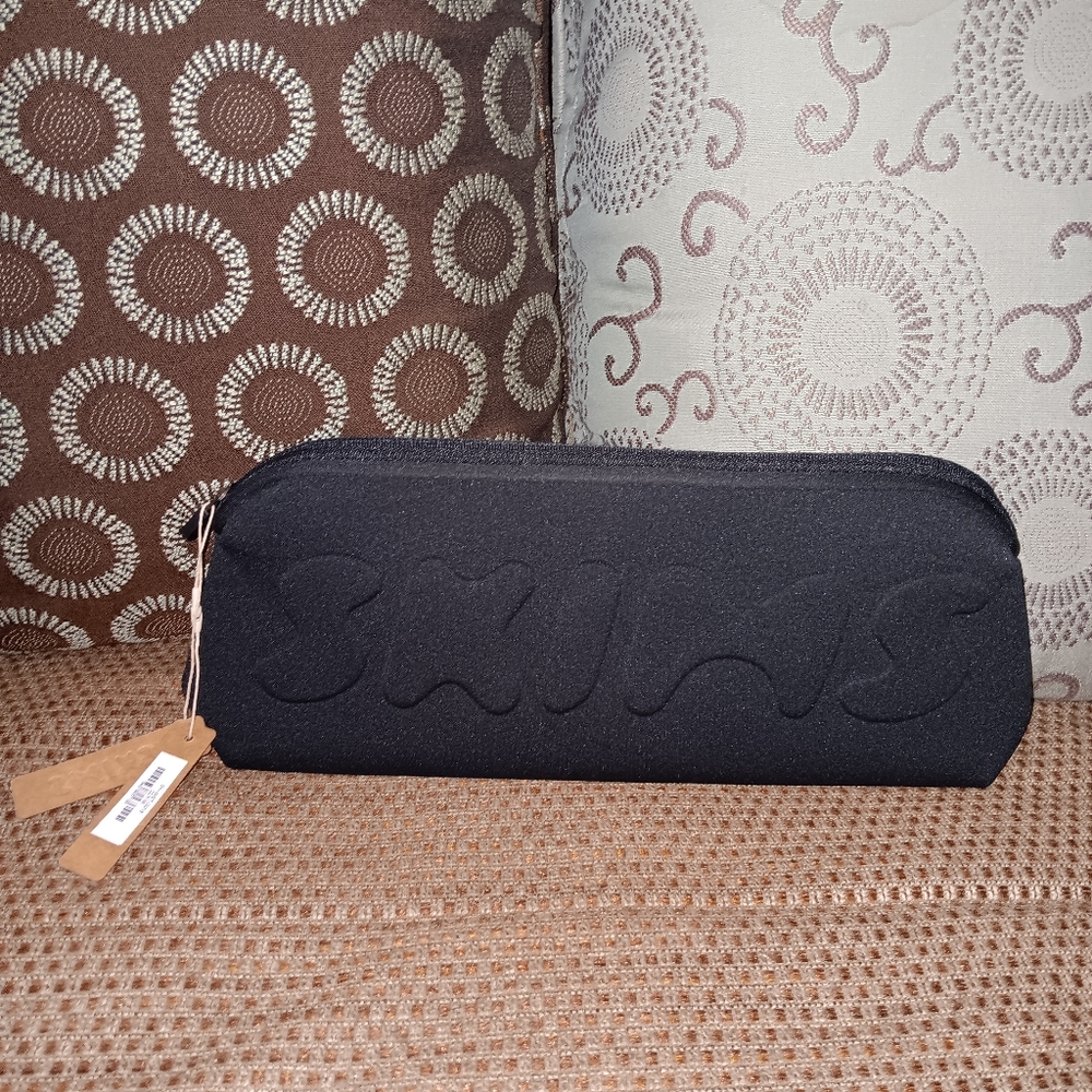 Skims Black Cosmetics Pouch